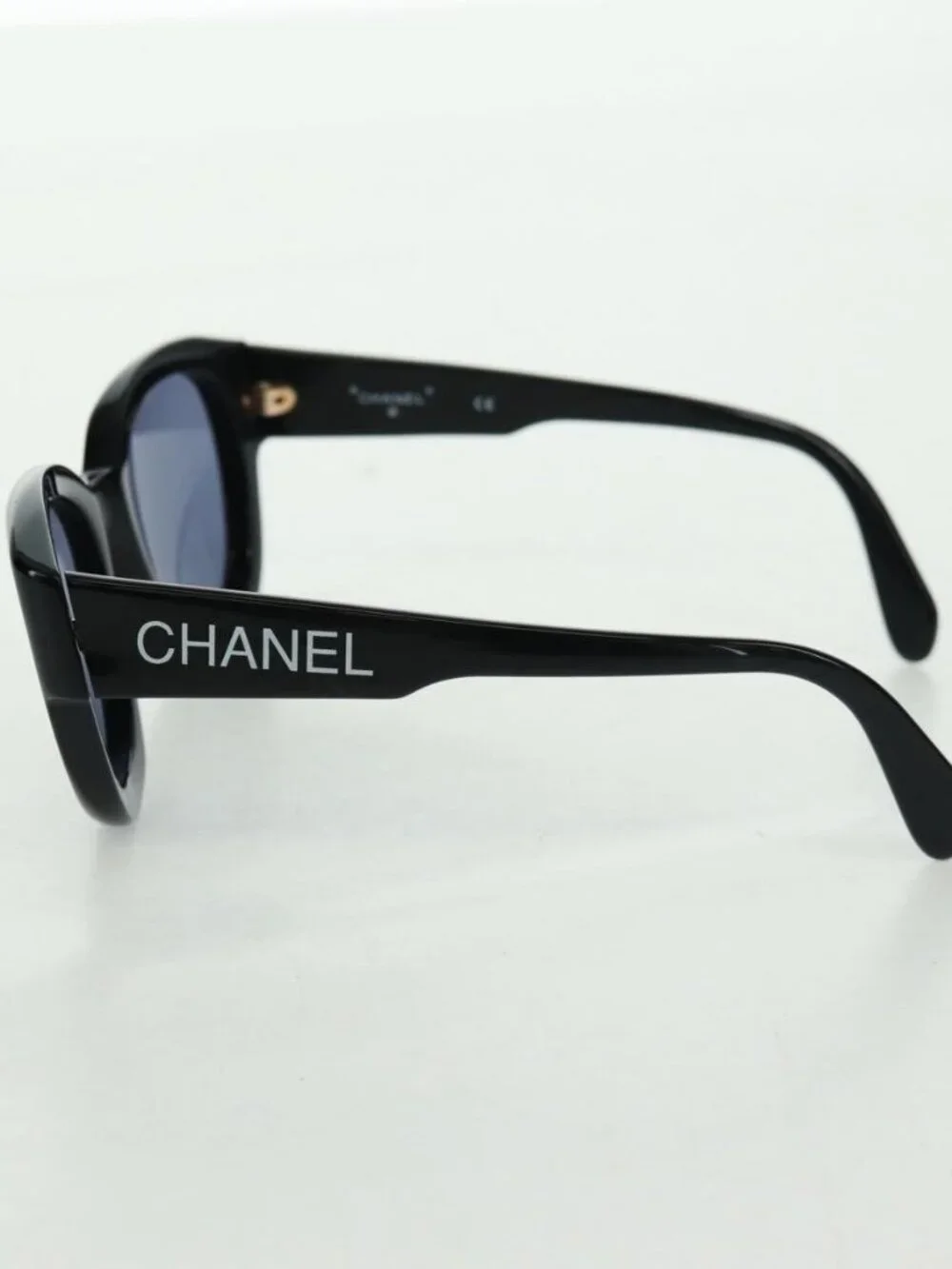 CHANEL Sunglasses plastic Black CC Auth ka1252 - Picture 4 of 16